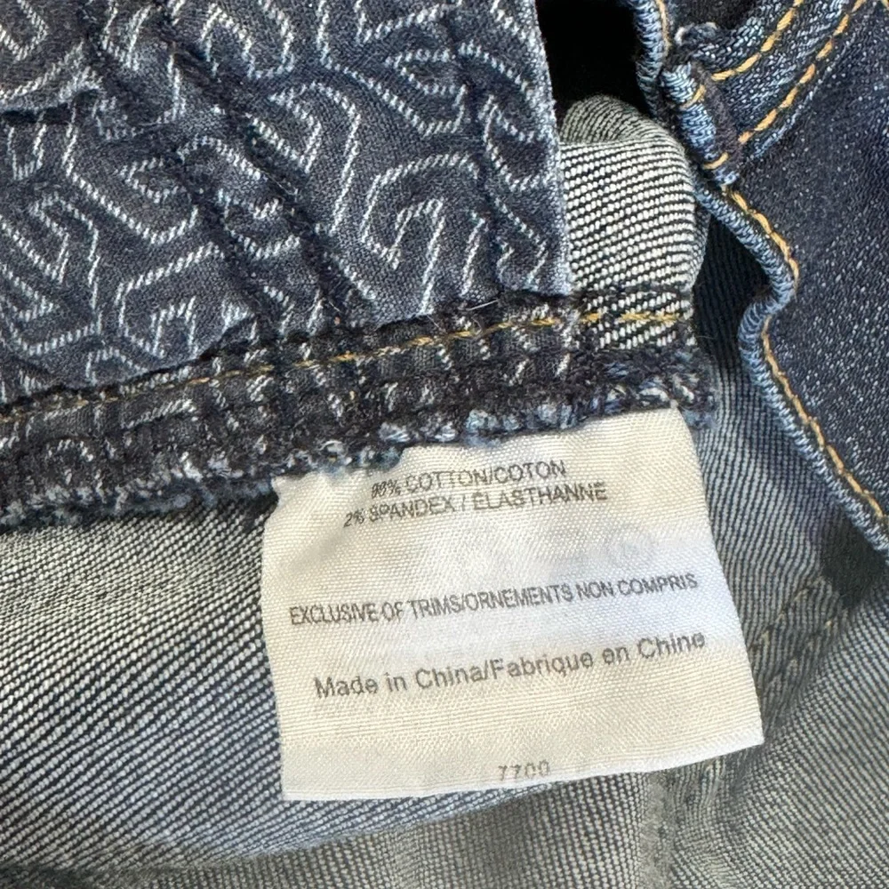 Tory Burch Super Skinny 7.5  Rise Jeans Size 25 - Picture 4 of 5